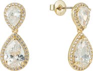 Untamed Petals Aspen Crystal Drop Earrings