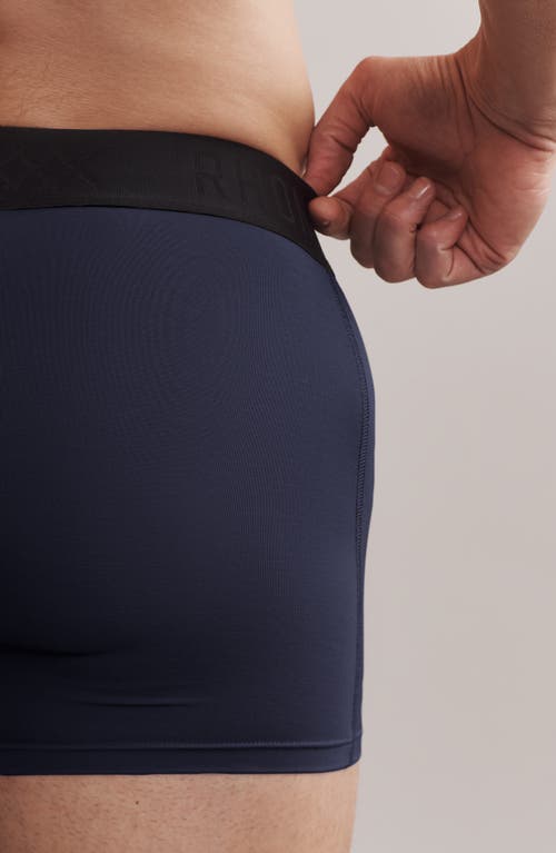 Rhone C.o.r. 4-inch Boxer Briefs In Blue