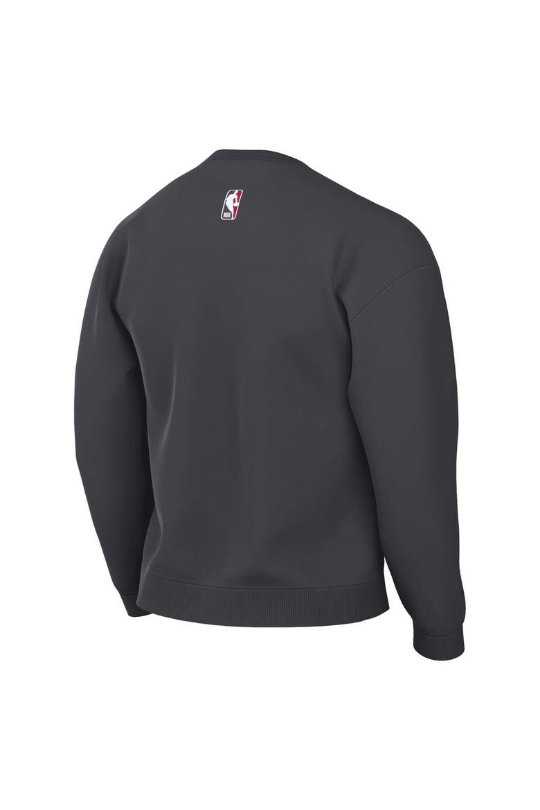 Men's Jordan Brand Anthracite Minnesota Timberwolves Statement Edition Sweatshirt, Alternate, color, Anthracite