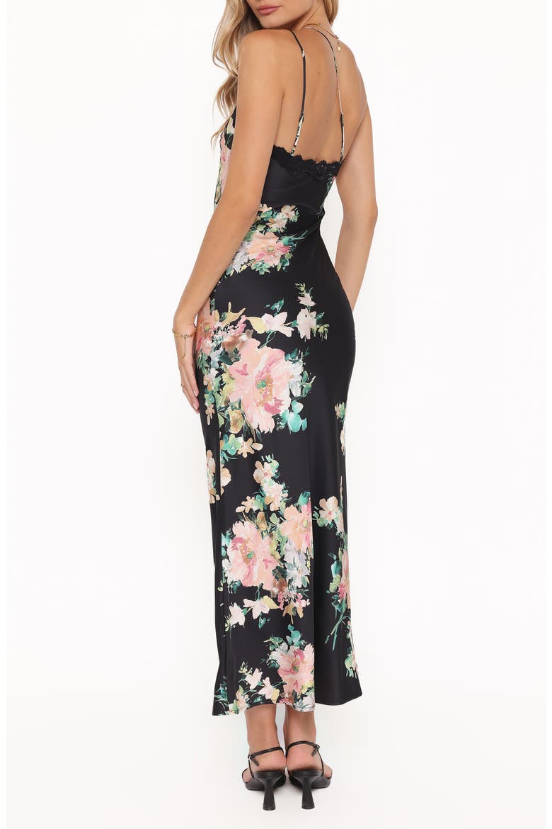 Anika Maxi Dress, Alternate, color, BLACK FLORAL