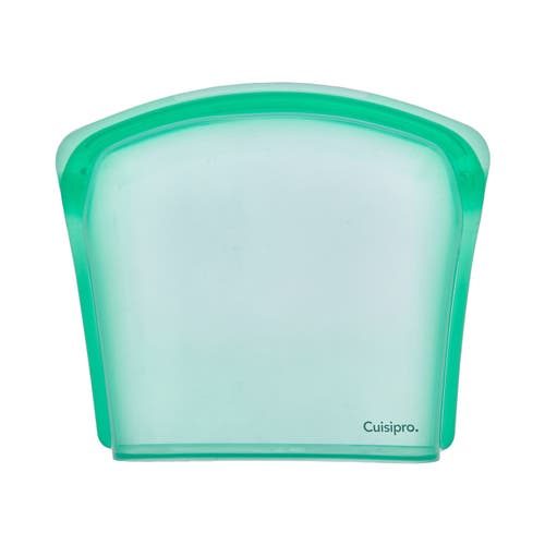 Cuisipro Pack-it Silicone Reusable Storage Bag, 2000ml/67.5 oz In Green