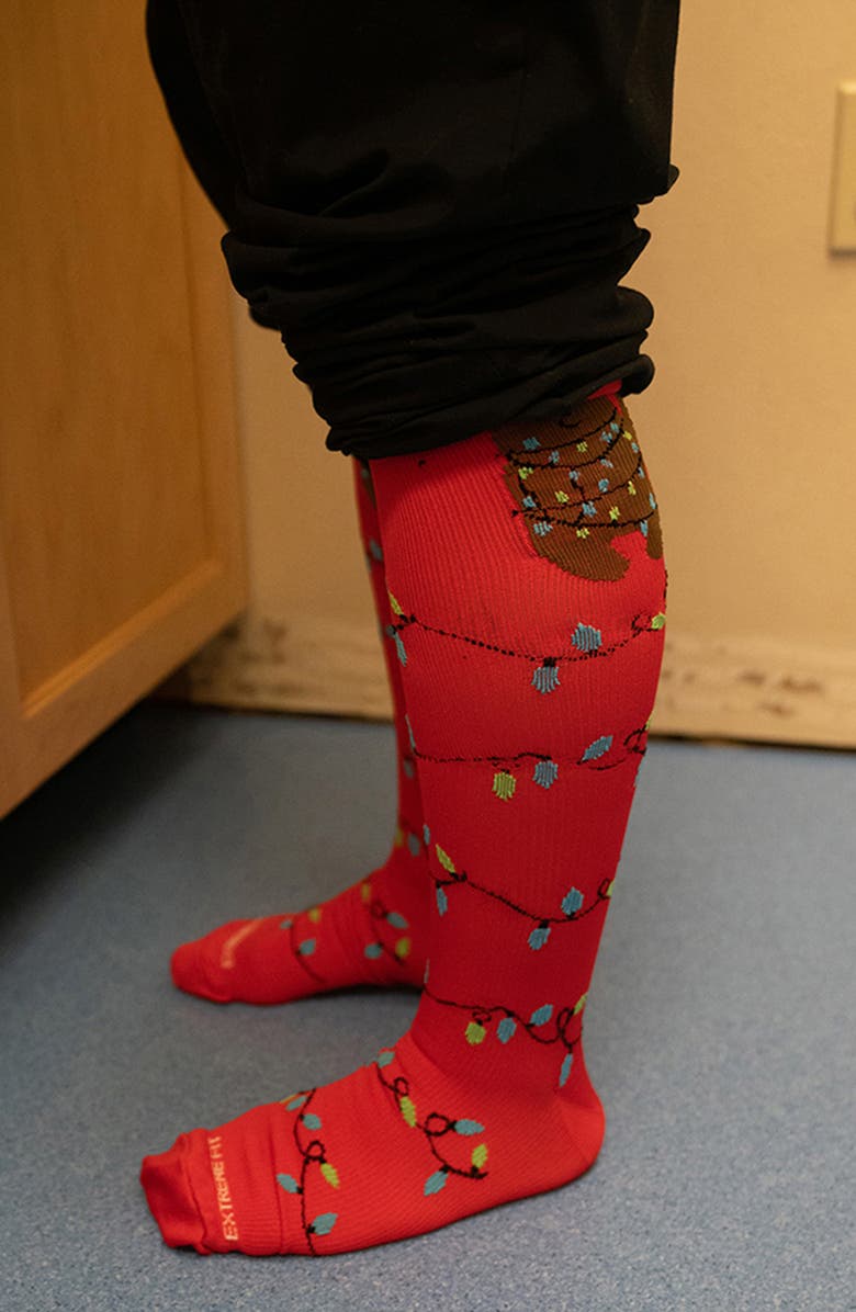 EXTREME FIT 3-Pack Knee High Compression Socks, Alternate, color,