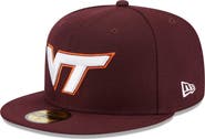 New Era Men's New Era Maroon Virginia Tech Hokies 59FIFTY Fitted Hat