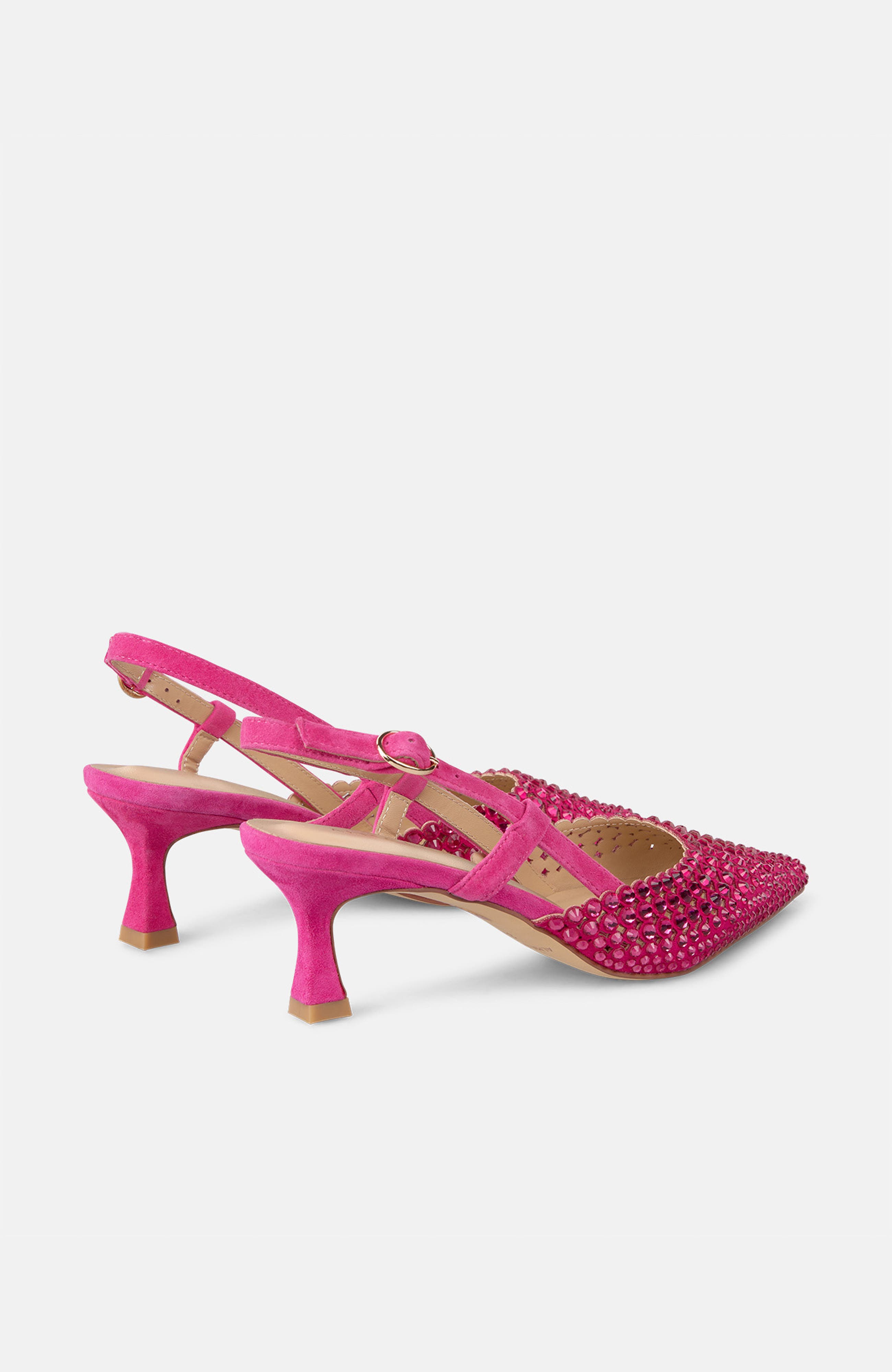 Heeled With Rhinestones, Alternate, color, Pink