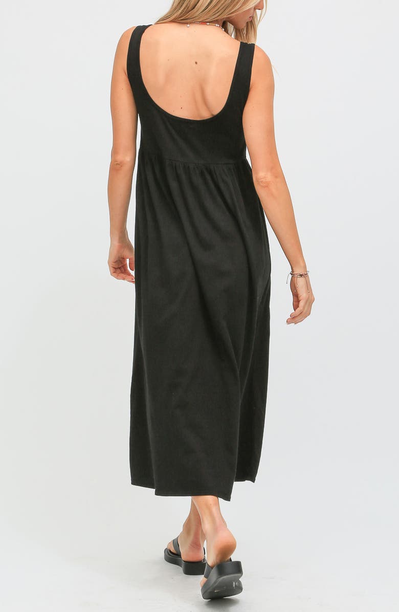 Electric & Rose Isabel Cotton Jersey Midi Dress, Alternate, color,