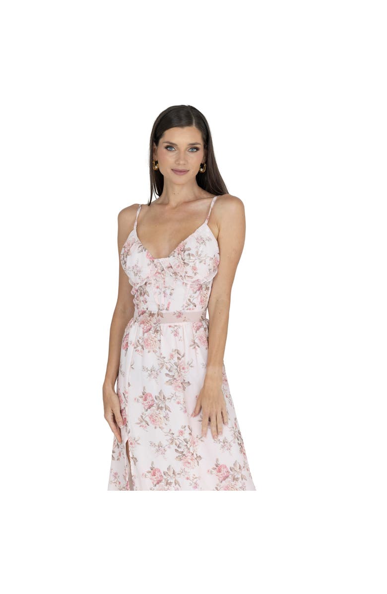 AKALIA Hailey Carmen Dress, Alternate, color, Pink