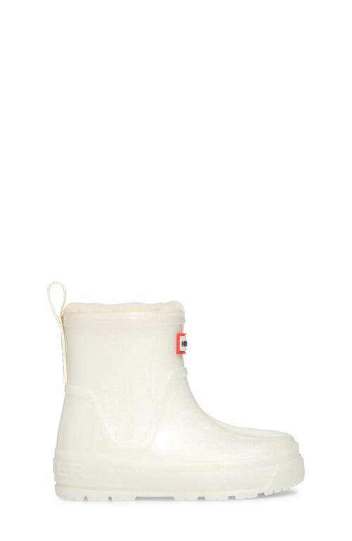 Hunter Kids' Gracey Insulated Waterproof Rain Boot In Silver