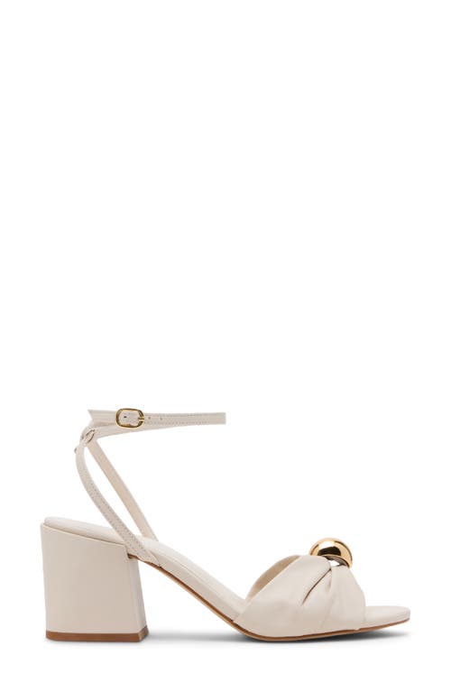 Steve Madden Caden Ankle Strap Sandal In Neutral