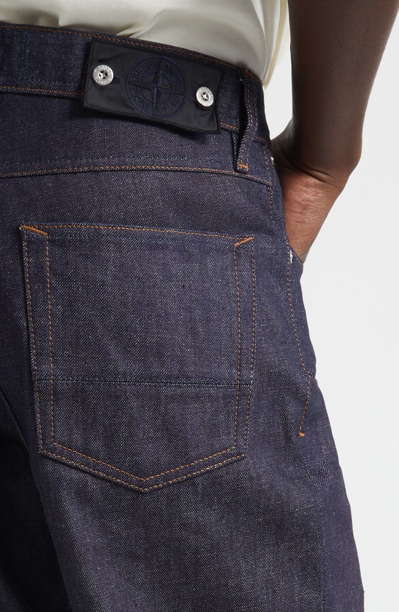 Stone Island Straight Leg Jeans, Alternate, color, Indigo Denim Raw