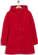 Tommy Hilfiger Snap Front Hooded Coat
