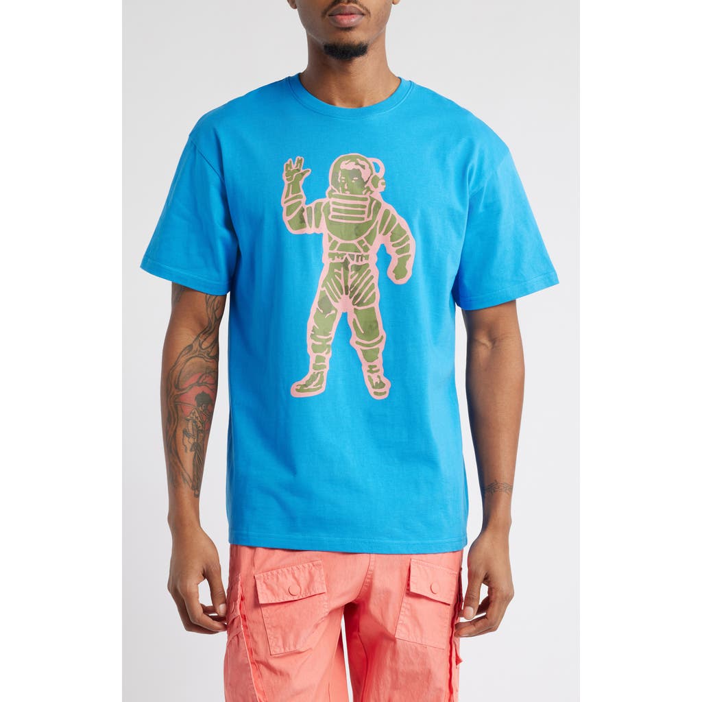 Billionaire Boys Club Astronaut Diamond Dollar Cotton Graphic T-shirt In Blue