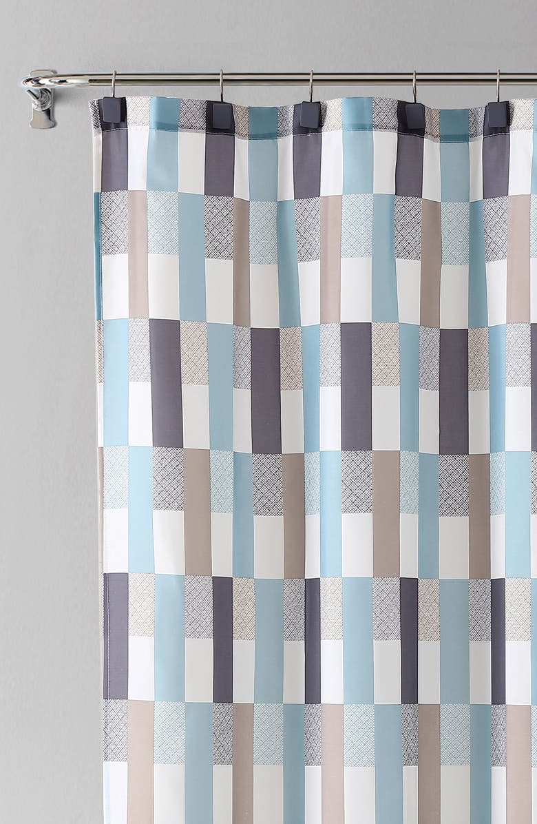 VCNY HOME Martel Shower Curtain & Hooks Set, Alternate, color, 