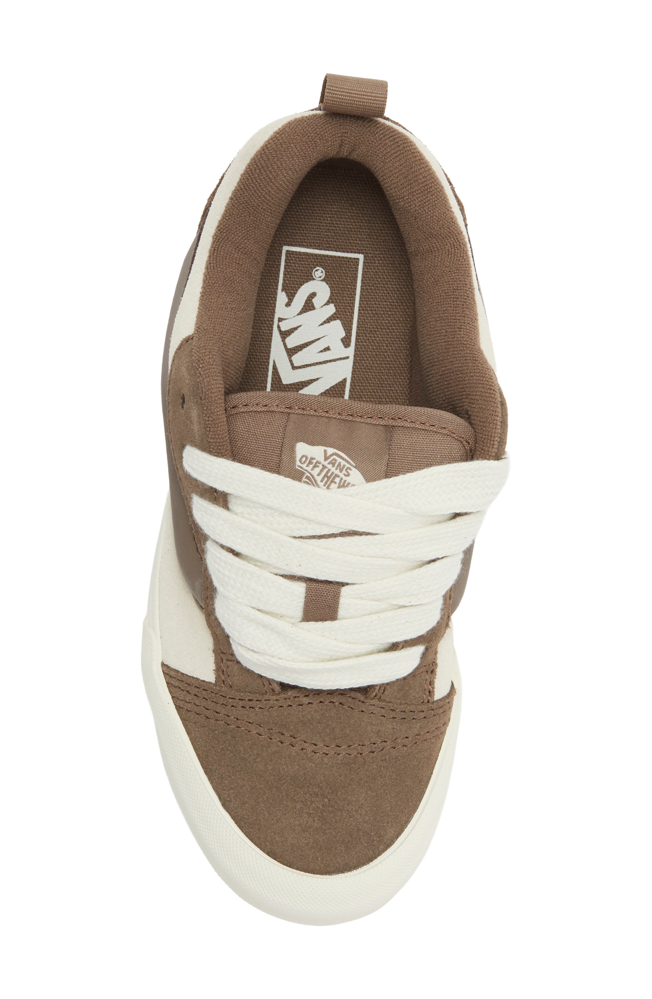 Kids' Knu Skool Sneaker, Alternate, color, WALNUT MARSHMALLOW