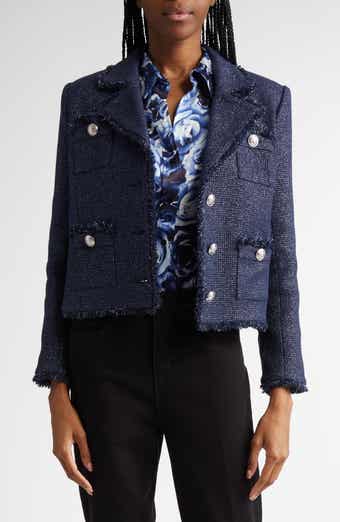 L'AGENCE Sylvia Metallic Blazer