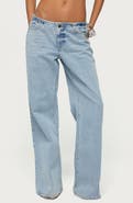 EDIKTED Veya Low Rise Baggy Jeans