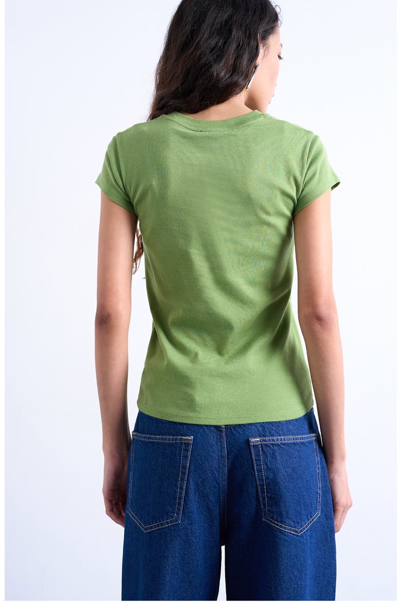 Everyday Cotton T-Shirt, Alternate, color, LIGHT GREEN