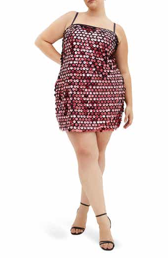 City Chic Disco Sequin Minidress