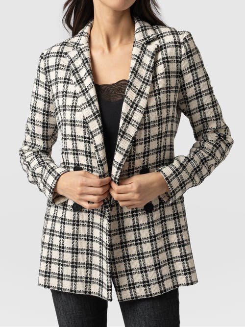 Saint + Sofia Cambridge Blazer In Multi