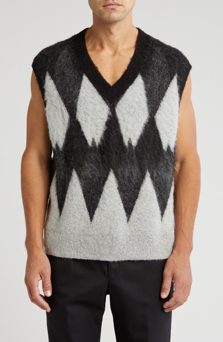 AllSaints Sigurd Sweater Vest, Main, color, 