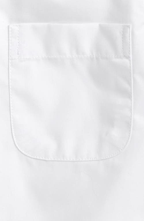 Appaman Standard Gingham Check Shirt In White