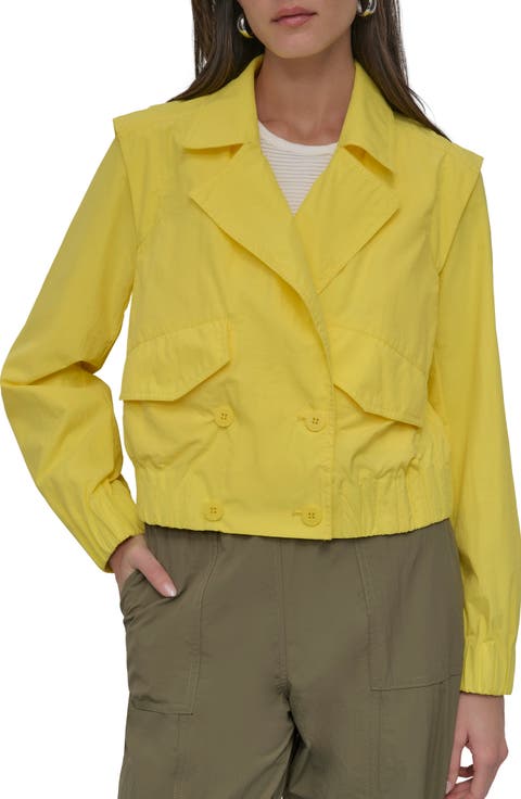 Crop Trench Jacket