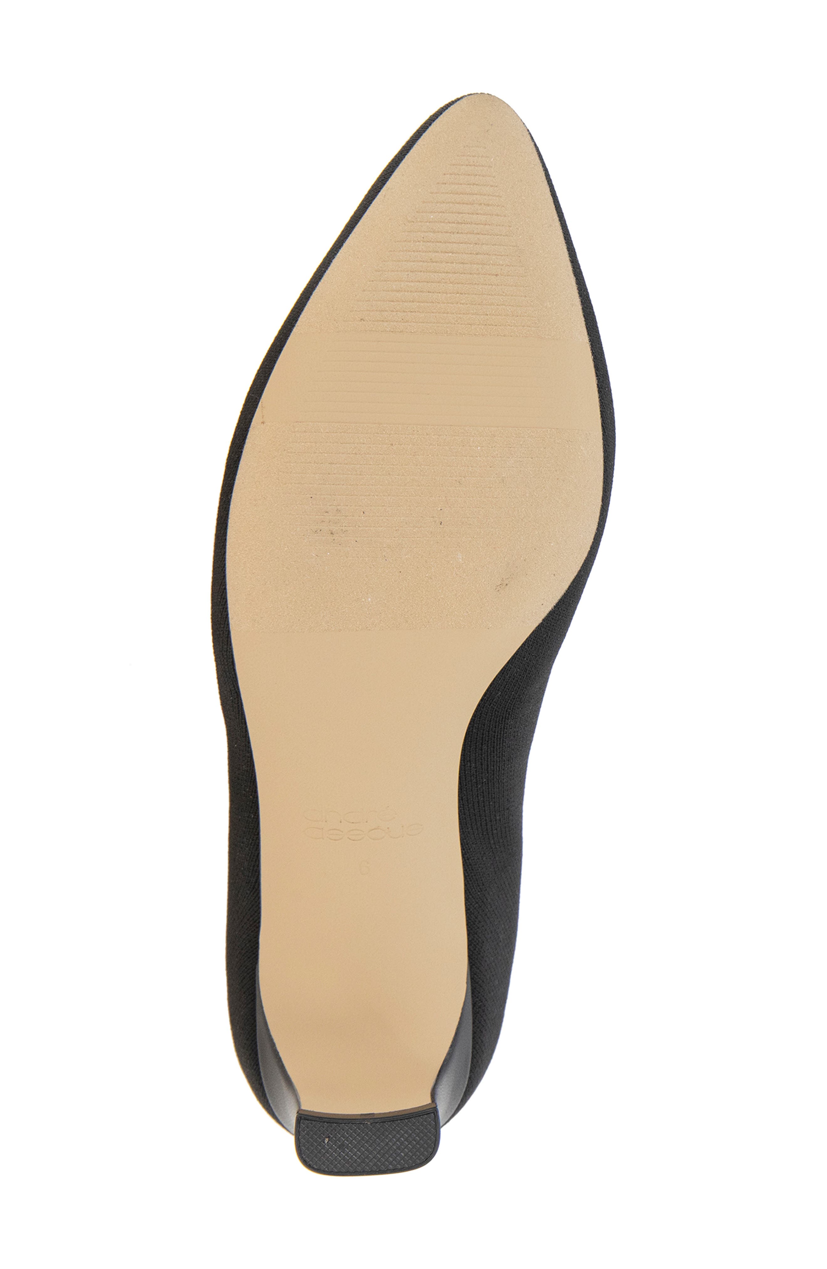 André Assous Winter Knit Bootie, Alternate, color, Black Knit