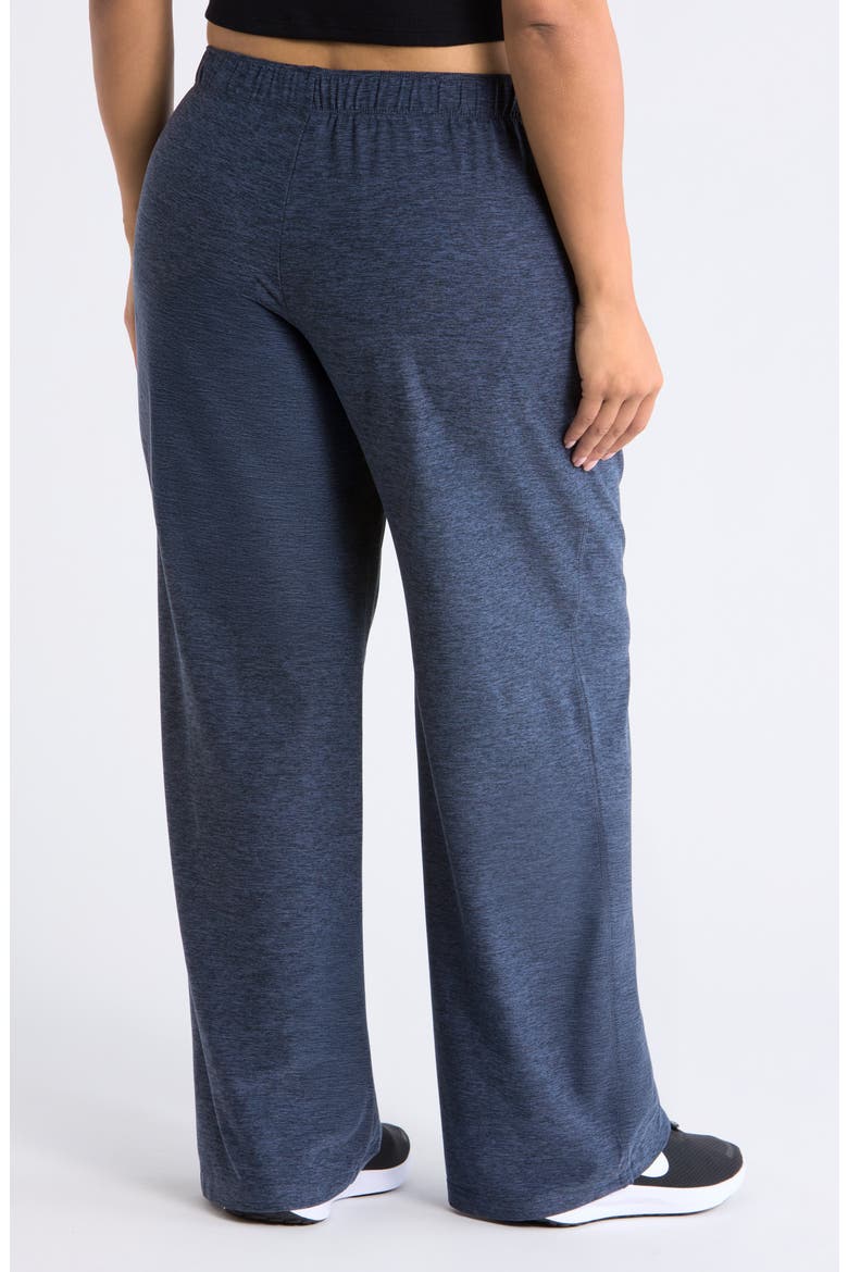 Restore Soft Straight Leg Pull-On Pants, Alternate, color, NAVY ARMADA MELANGE