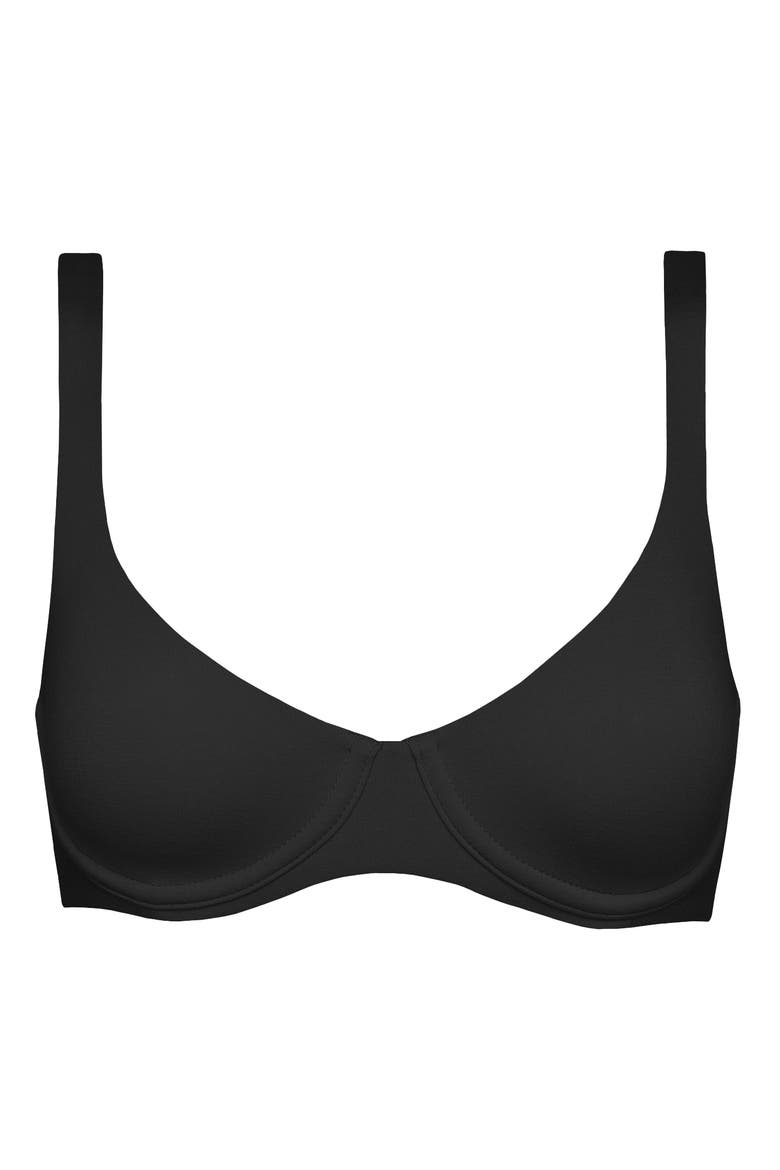 The Scoop Bra, Main, color, BLACK