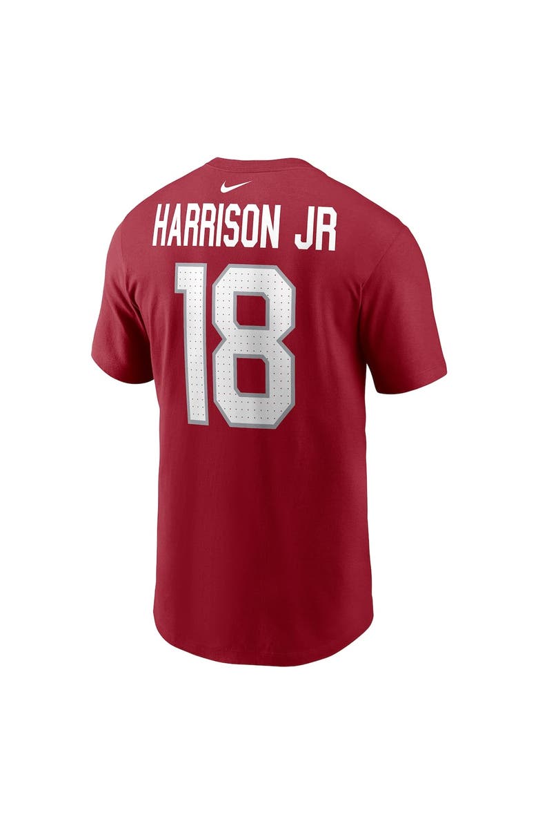 Nike Men's Nike Marvin Harrison Jr. Cardinal Arizona Cardinals Name & Number T-Shirt, Alternate, color, Cardinal