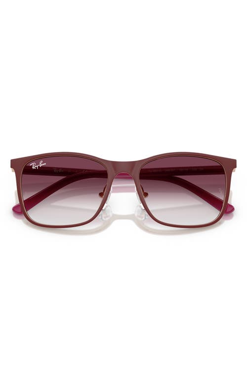 RAY BAN RAY-BAN 48MM GRADIENT SQUARE SUNGLASSES 