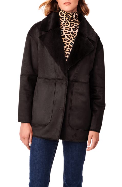 Faux Shearling Coat