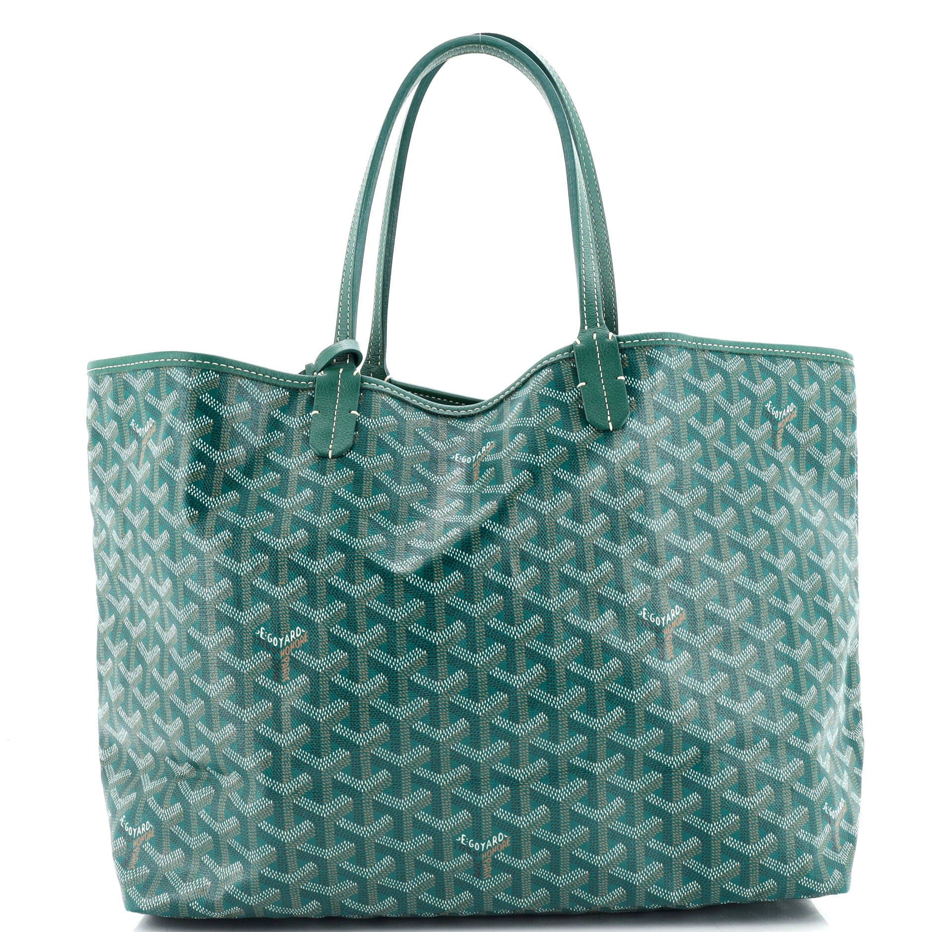 Pre-Owned Goyard Saint Louis Tote Coated Canvas XXL, Main, color, 