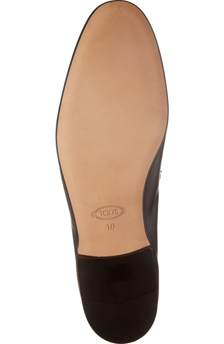 Tod's Apron Toe Loafer, Alternate, color, Nero