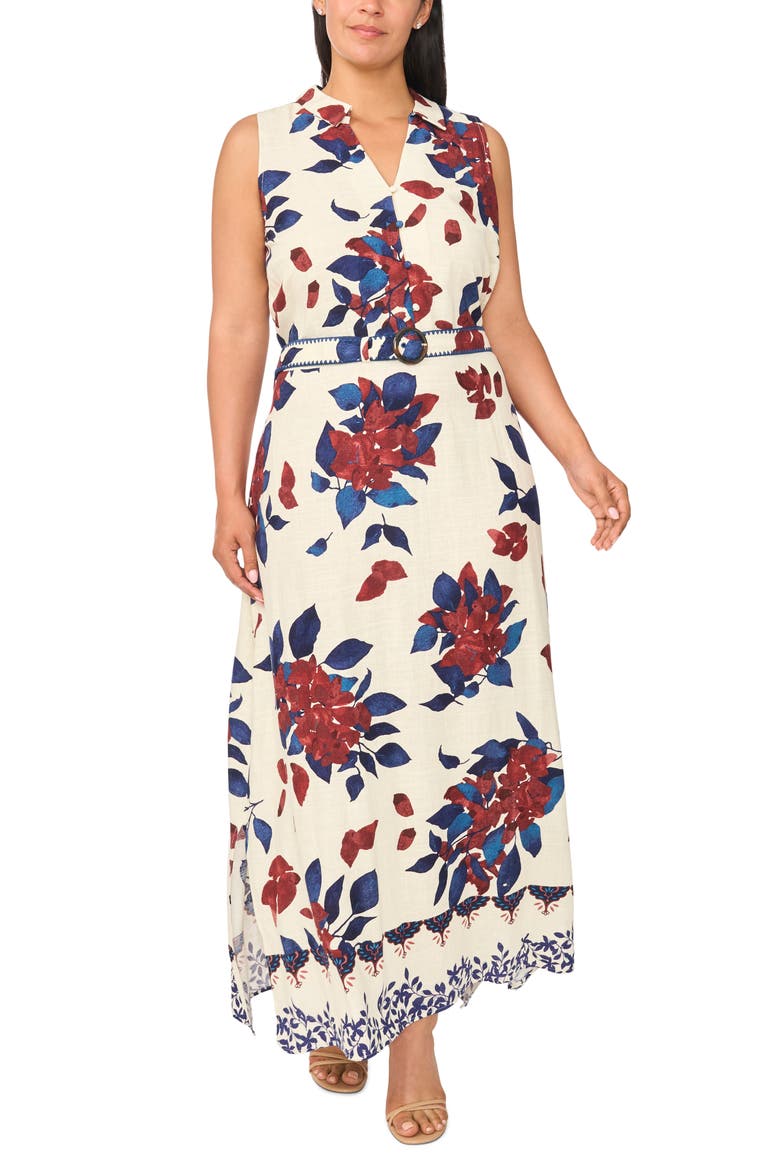 Collared Midi Dress, Main, color, RUM RAISIN