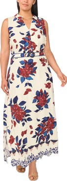 Halogen® Collared Midi Dress