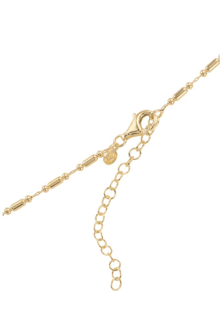 Dolce Sole Puffy Pendant Necklace, Alternate, color, GOLD