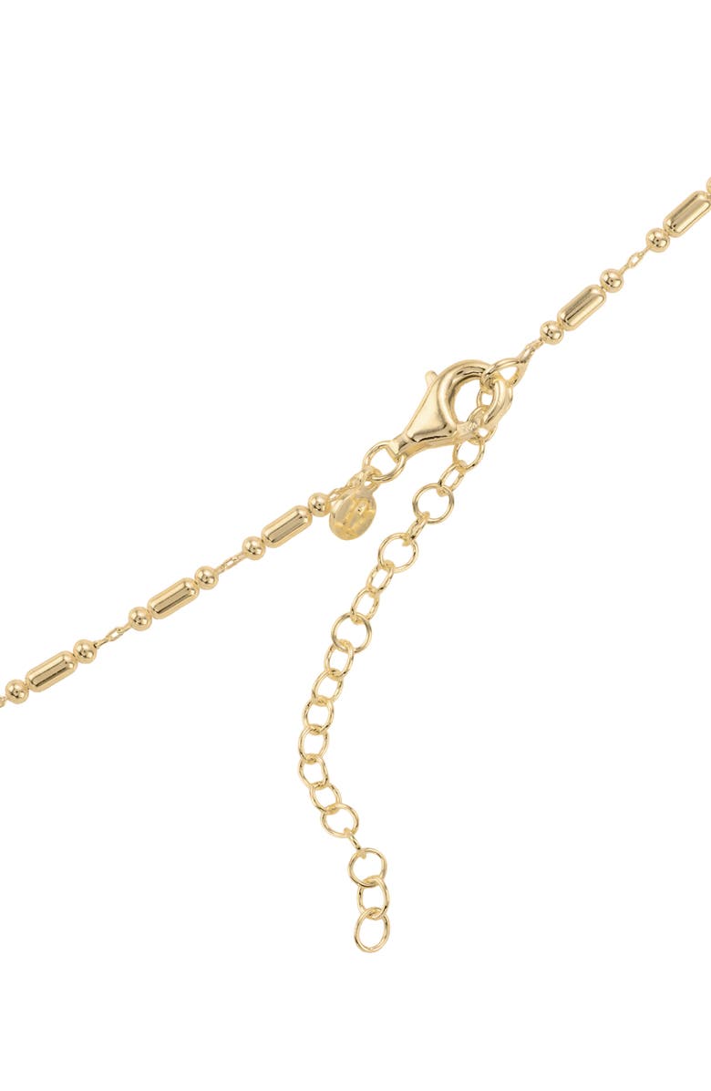 ATHRA LUXE Dolce Sole Puffy Pendant Necklace, Alternate, color, Gold
