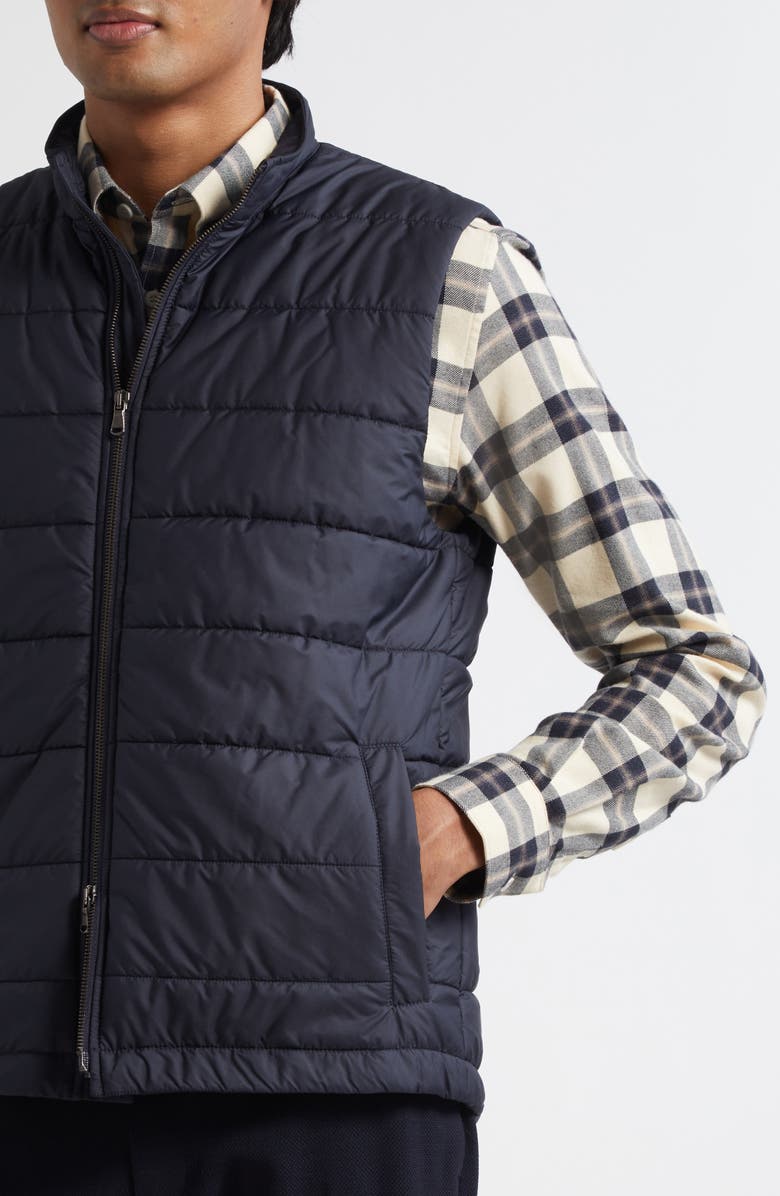 Sunspel Insulated Gilet, Alternate, color, Navy