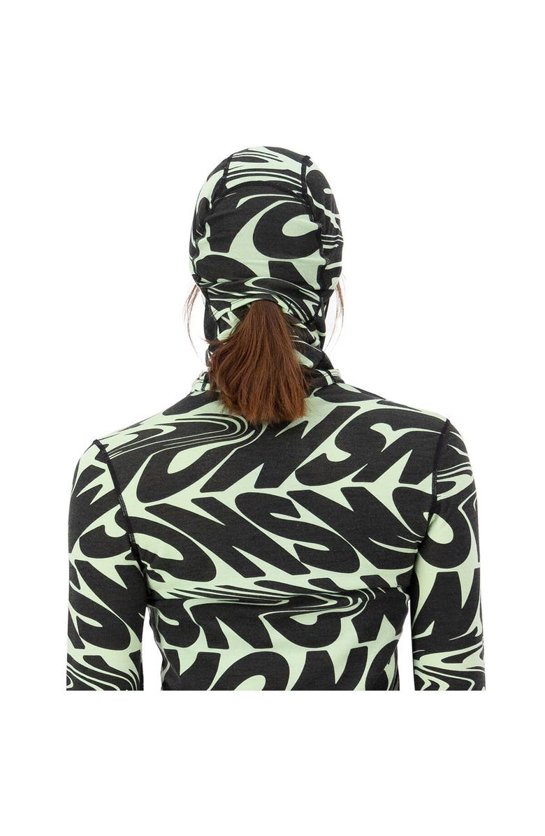 Mons Royale Santa Rosa Merino Balaclava, Alternate, color, Signal Lost Matcha