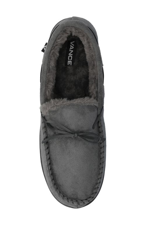 Vance Co. Vance Co Hayden Faux Fur Lined Slipper In Gray