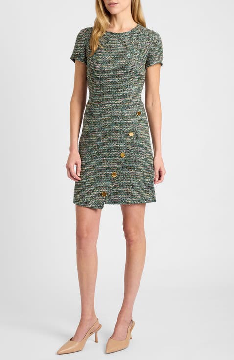 Loni A-Line Short Sleeve Dress