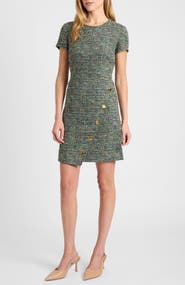 Santorelli Loni A-Line Short Sleeve Dress