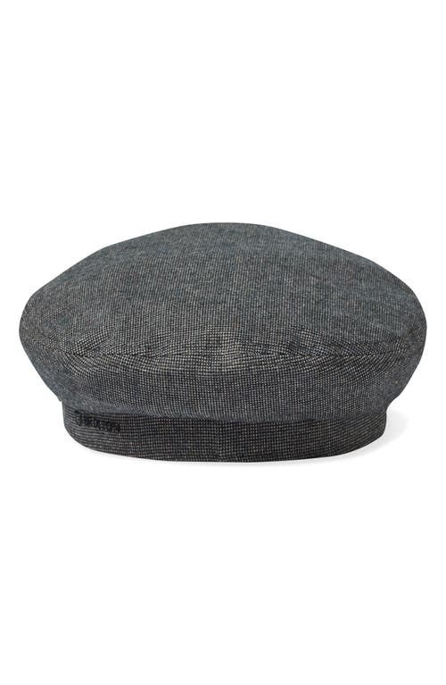 Brixton Fiddler Stretch Cotton Blend Fisherman Cap In Mixed Tweed