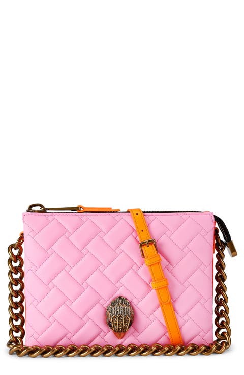 Kensington Puff Quilted Leather Pouch Bag
