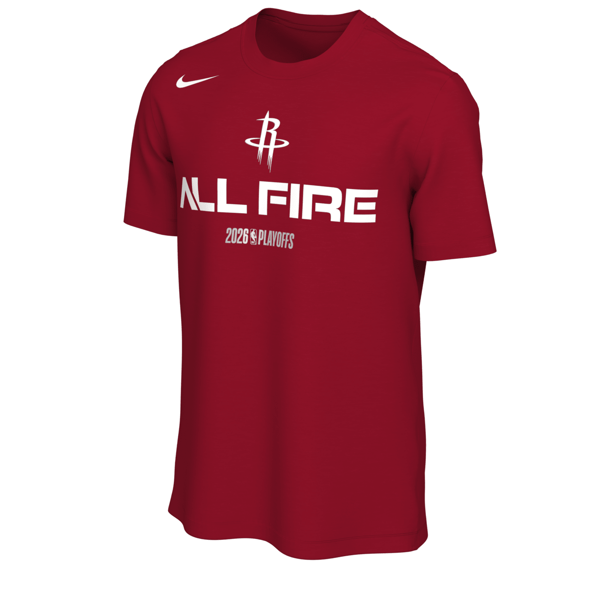 Unisex Nike Red Houston Rockets 2026 NBA Playoffs Mantra T-Shirt - image 2