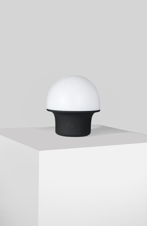 Portobello 6.6" Indoor/Outdoor USB-C Rechargeable Portable LED Table Lamp with 3-Way Dimmer