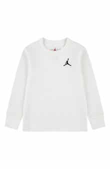 Jordan Kids' Essentials Waffle Knit Long Sleeve T-Shirt