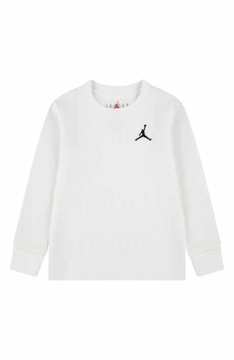 Jordan Kids' Essentials Waffle Knit Long Sleeve T-Shirt