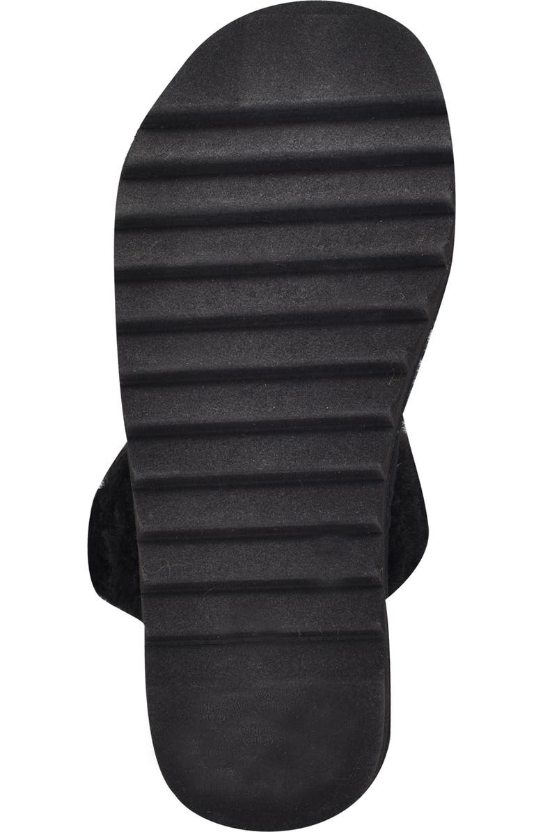 Nine West Funkie Faux Fur Platform Slipper, Alternate, color,