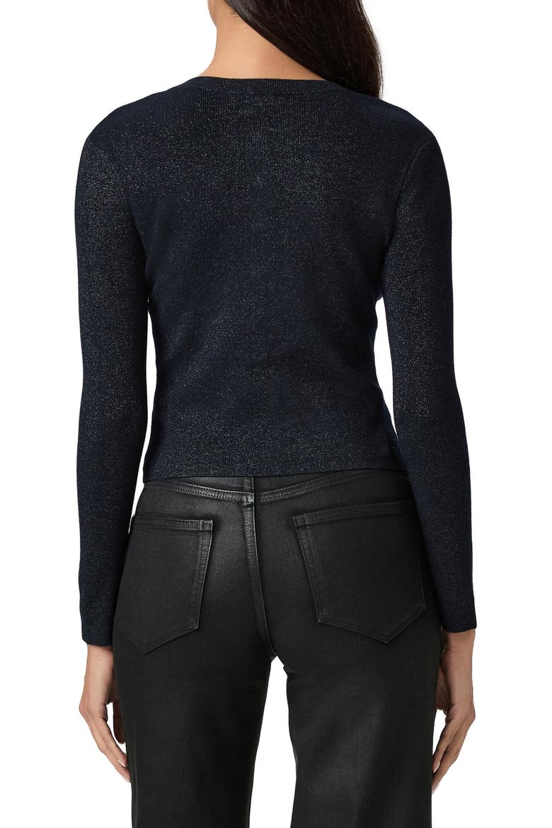 Anzu Metallic Cardigan, Alternate, color, NAVY MULTI SPARKLE